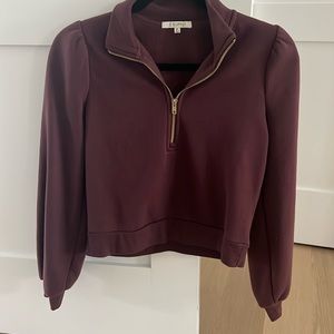 Z supply half zip sweater xs